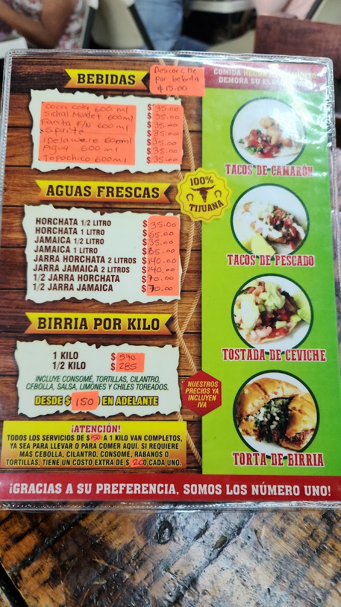 Taqueria El Cachanilla Menu - Image 2